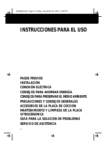 Manual de uso Whirlpool AKM 970/IX Placa