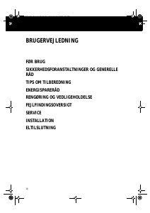 Brugsanvisning Whirlpool AKM 990/IX Kogesektion