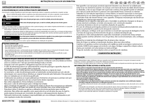 Manual Whirlpool AKR 313/IX Placa