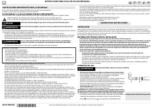 Manual de uso Whirlpool AKR 324/IX Placa