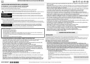 Manual de uso Whirlpool AKR 330/IX Placa