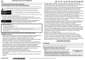 Manual Whirlpool AKR 353/IX Placa