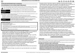 Manual Whirlpool AKR 358/IX Placa