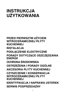 Instrukcja Whirlpool AKT 155/IX Płyta do zabudowy