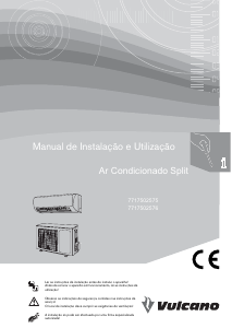 Manual Vulcano 7717502575 Ar condicionado