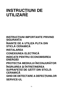 Manual Whirlpool AKT 813/NE Plită