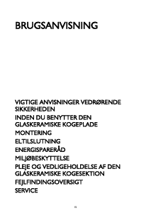 Brugsanvisning Whirlpool AKT 8210 LX Kogesektion