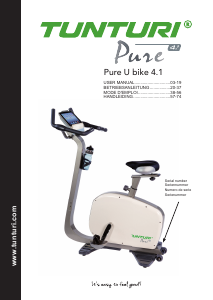 Handleiding Tunturi Pure U Bike 4.1 Hometrainer