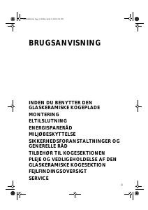 Brugsanvisning Whirlpool AKT 837/IX Kogesektion