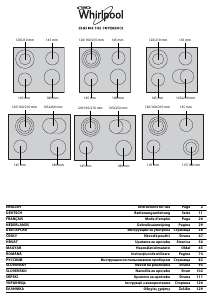 Εγχειρίδιο Whirlpool AKT 8600/IX Εστία κουζίνας