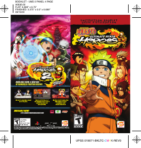 Handleiding Sony PSP Naruto - Ultimate Ninja Heroes