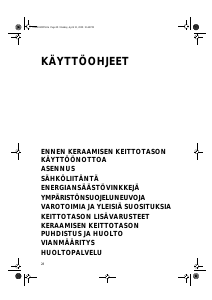 Käyttöohje Whirlpool AKT 860/NB Keittotaso