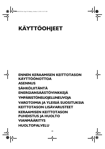 Käyttöohje Whirlpool AKT 860/NE Keittotaso