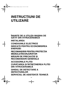 Manual Whirlpool AKT 860/NE Plită