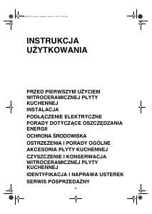 Instrukcja Whirlpool AKT 860/NE Płyta do zabudowy