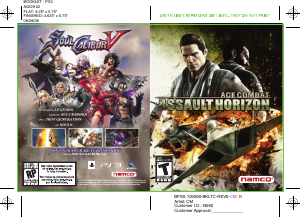Mode d’emploi Sony PlayStation 3 Ace Combat - Assault Horizon
