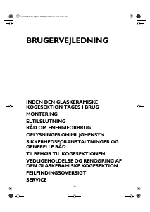 Brugsanvisning Whirlpool AKT 960/BA Kogesektion