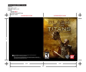 Manual Sony PlayStation 3 Clash of the Titans