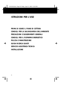 Manuale Whirlpool G2P HG7SR/SS Piano cottura