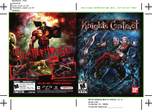 Handleiding Sony PlayStation 3 Knights Contract
