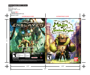 Manual Sony PlayStation 3 Majin and the Forsaken Kingdom