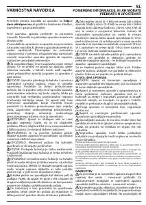 Priročnik Whirlpool GMWL 728/IXL Grelna plošča