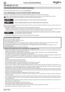 Manual Whirlpool GOA 7523/S Placa