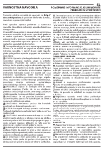 Priročnik Whirlpool GOFL 629/S Grelna plošča