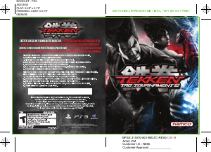 Handleiding Sony PlayStation 3 Tekken Tag Tournament 2