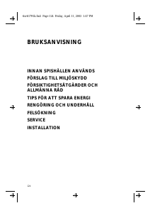 Bruksanvisning Whirlpool HOB 452/S Häll