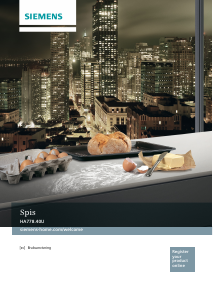 Bruksanvisning Siemens HA778240U Spis