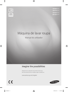 Manual Samsung WF90F5E2W2W Máquina de lavar roupa