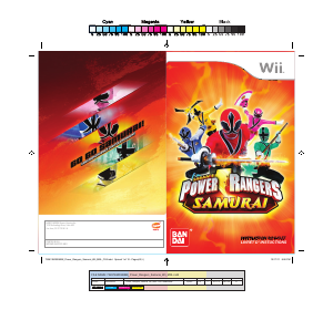 Mode d’emploi Nintendo Wii Power Rangers Samurai