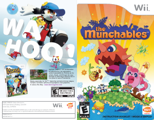 Handleiding Nintendo Wii The Munchables
