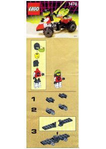 Manual Lego set 1478 M-Tron Mobile satellite uplink