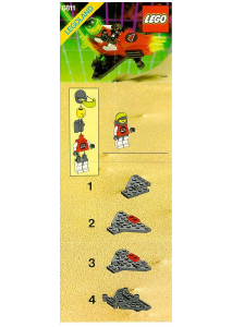 Bruksanvisning Lego set 6811 M-Tron Rymdjet