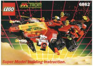 Manual de uso Lego set 6862 M-Tron Secret space voyager