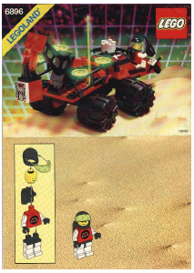 Mode d’emploi Lego set 6896 M-Tron Batteuse céleste