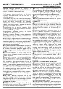 Priročnik Whirlpool WL S5360 BF/W Grelna plošča