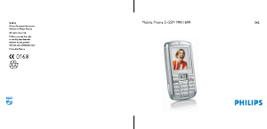 Manual Philips CT3622 Telefone celular