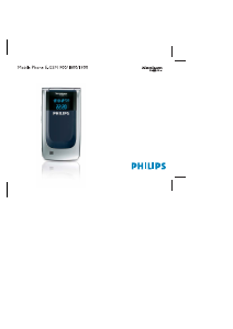 Manual Philips CT6508 Telefone celular