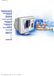 Instrukcja Philips 107S76 Monitor