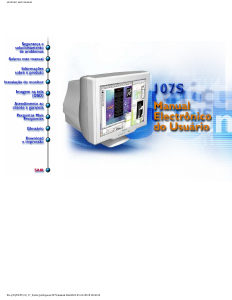 Manual Philips 107S76 Monitor