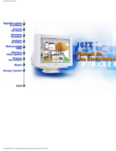 Manual de uso Philips 107T61 Monitor