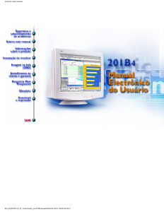 Manual Philips 201B40 Monitor