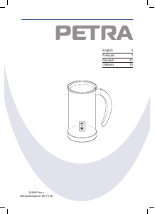 Bruksanvisning Petra MS 19.36 Mjölkskummare