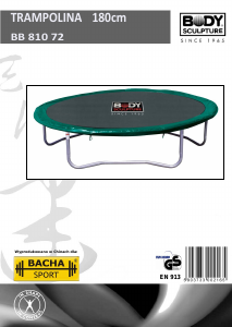 Instrukcja Body Sculpture BB 810 72 Trampolina