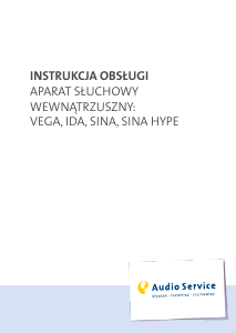 Instrukcja Audio Service Ida 6 G2 Aparat słuchowy