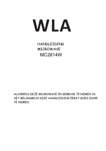 Handleiding WLA MC2814W Magnetron