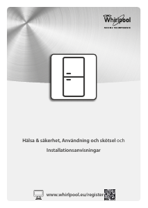 Bruksanvisning Whirlpool BLF 8122 OX Kyl-frys